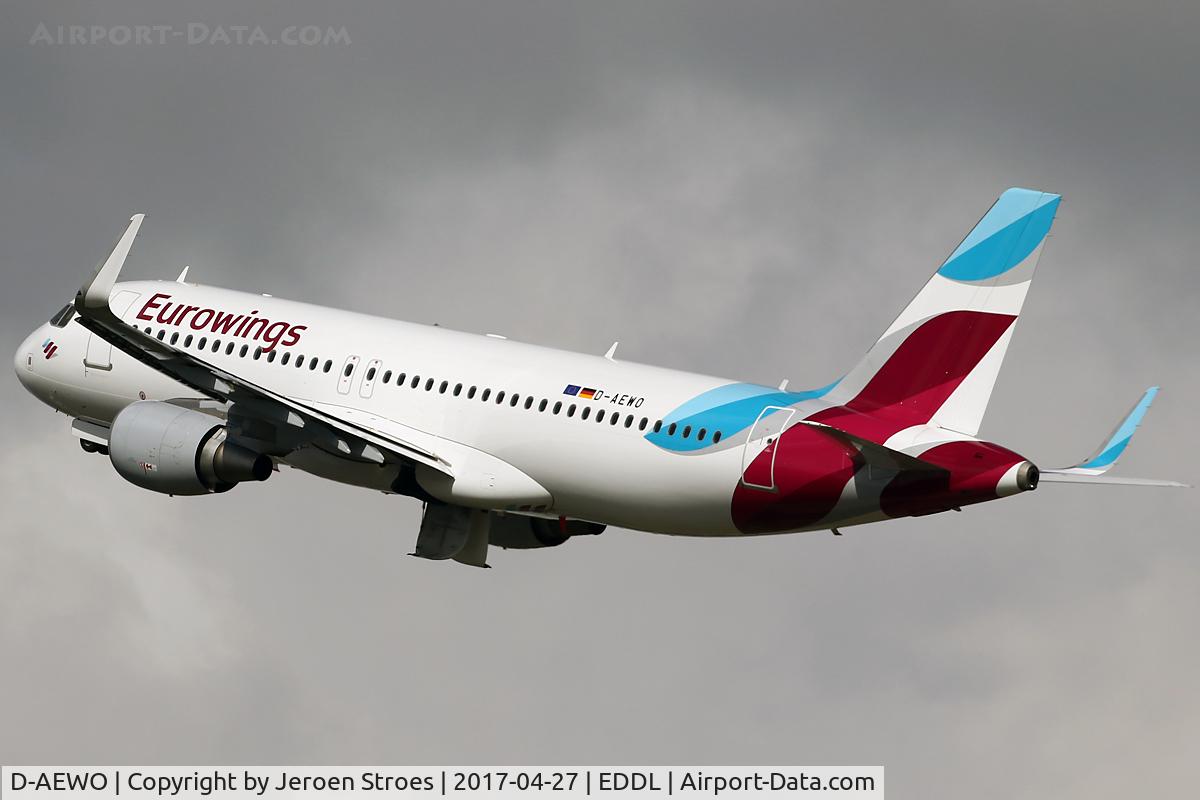 D-AEWO, 2016 Airbus A320-214 C/N 7394, eddl