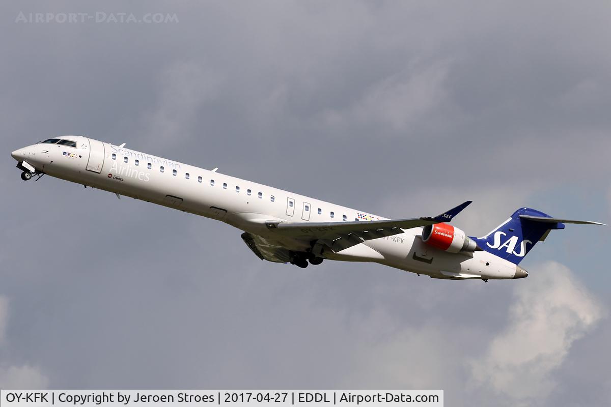 OY-KFK, 2009 Bombardier CRJ-900 (CL-600-2D24) C/N 15244, eddl