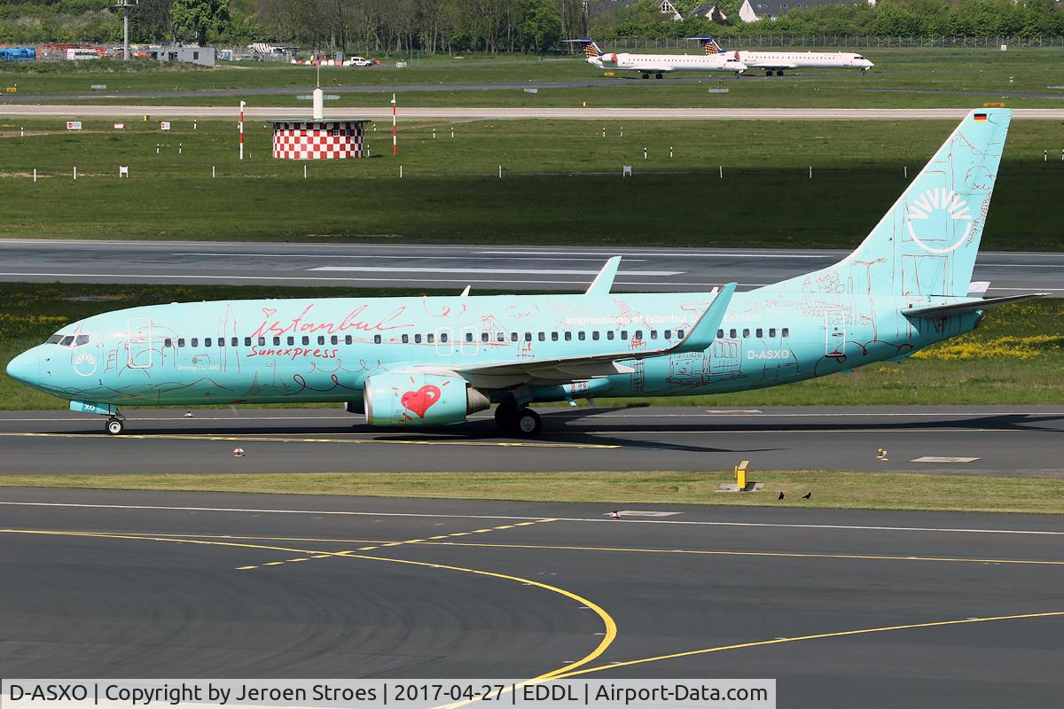 D-ASXO, 2008 Boeing 737-8HX C/N 29649, eddl