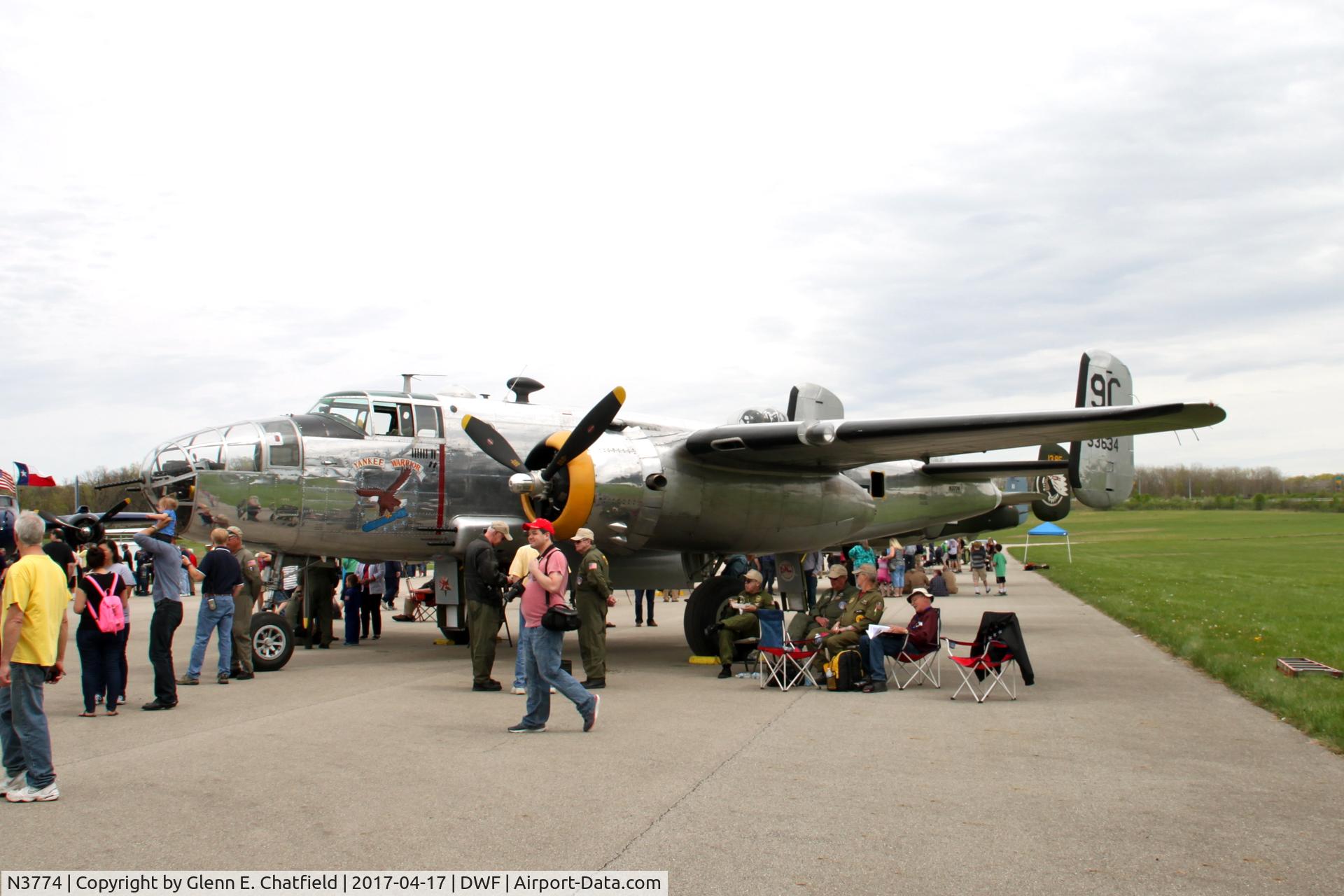 N3774, 1943 North American B-25D Mitchell C/N 100-23960, 75th Anniversary of the Doolittle Tokyo raid at Wright Field, WPAFB, OH