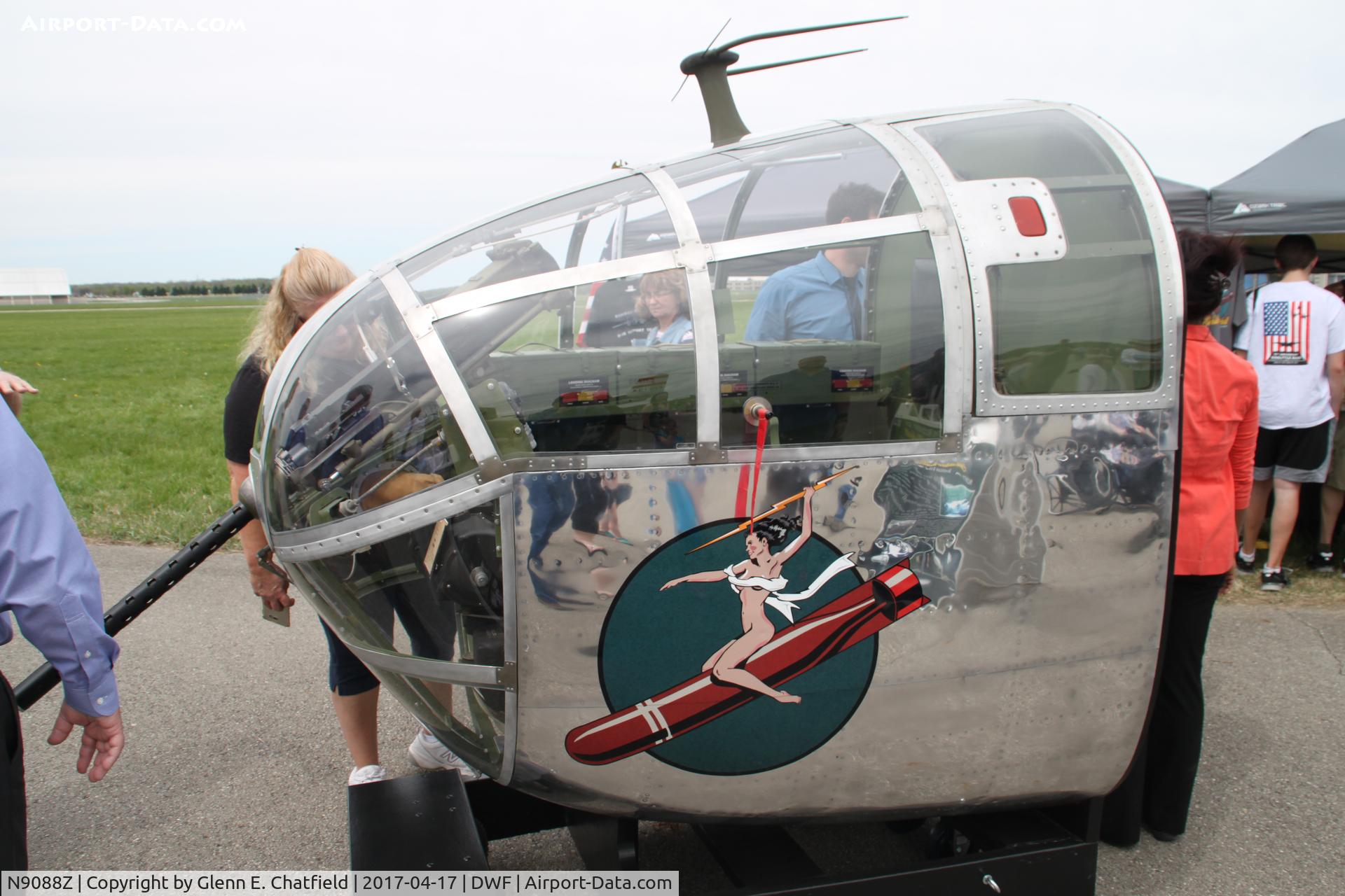 N9088Z, North American TB-25N Mitchell C/N 108-34008 (44-30733), 75th Anniversary of the Doolittle Tokyo raid at Wright Field, WPAFB, OH