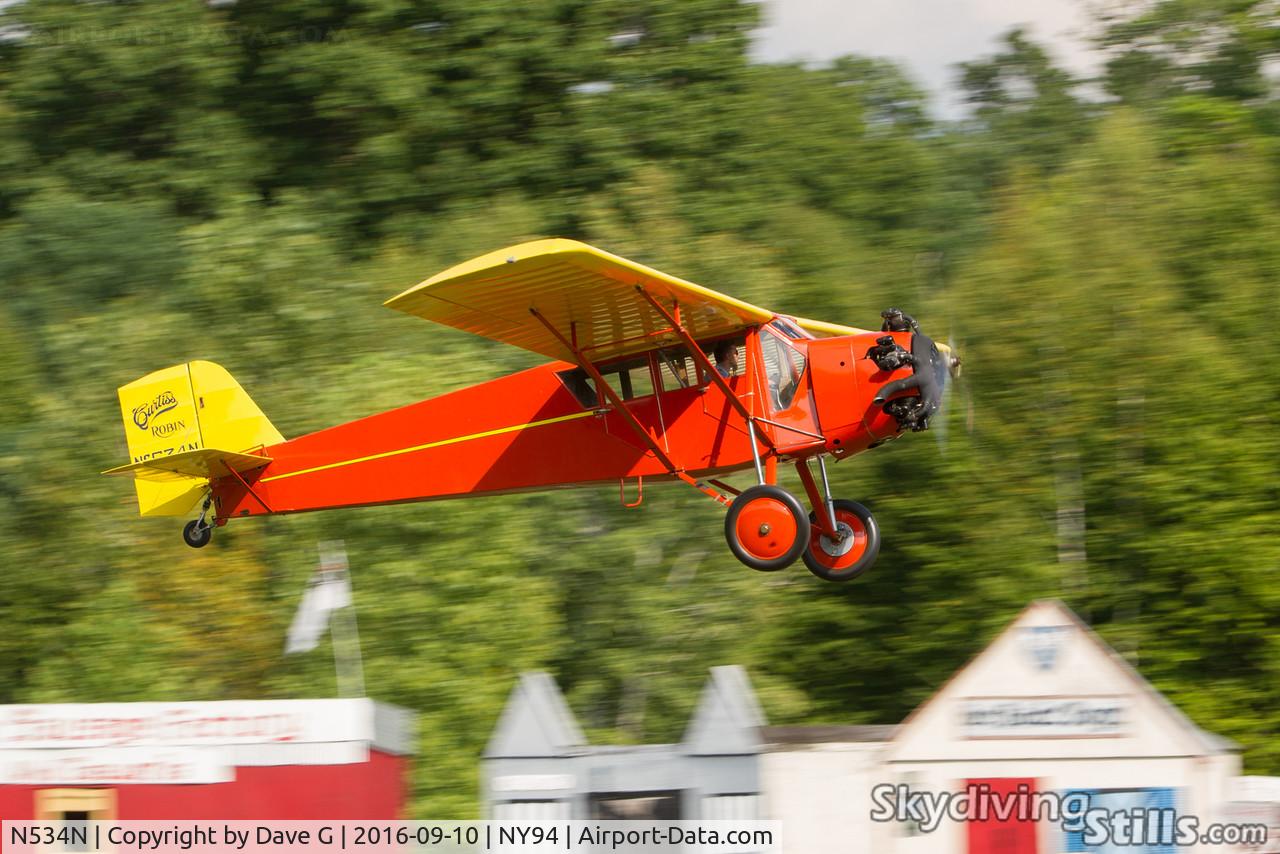 N534N, 1929 Curtiss-Wright Robin J-1 C/N 737, Rhinebeck