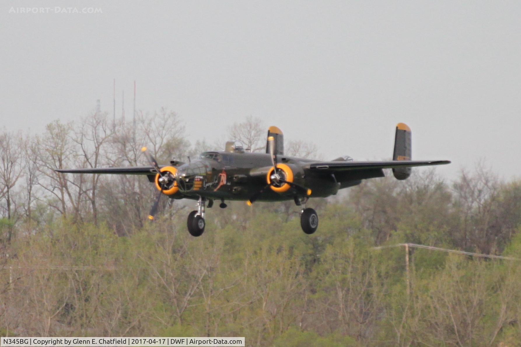 N345BG, 1944 North American TB-25N Mitchell C/N 108-47531, 75th Anniversary of the Doolittle Tokyo raid at Wright Field, WPAFB, OH