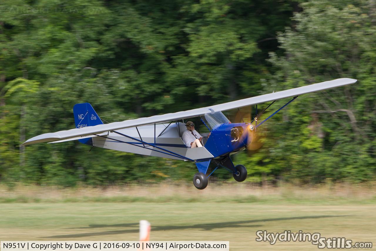 N951V, Taylor E-2 C/N 83, Rhinebeck