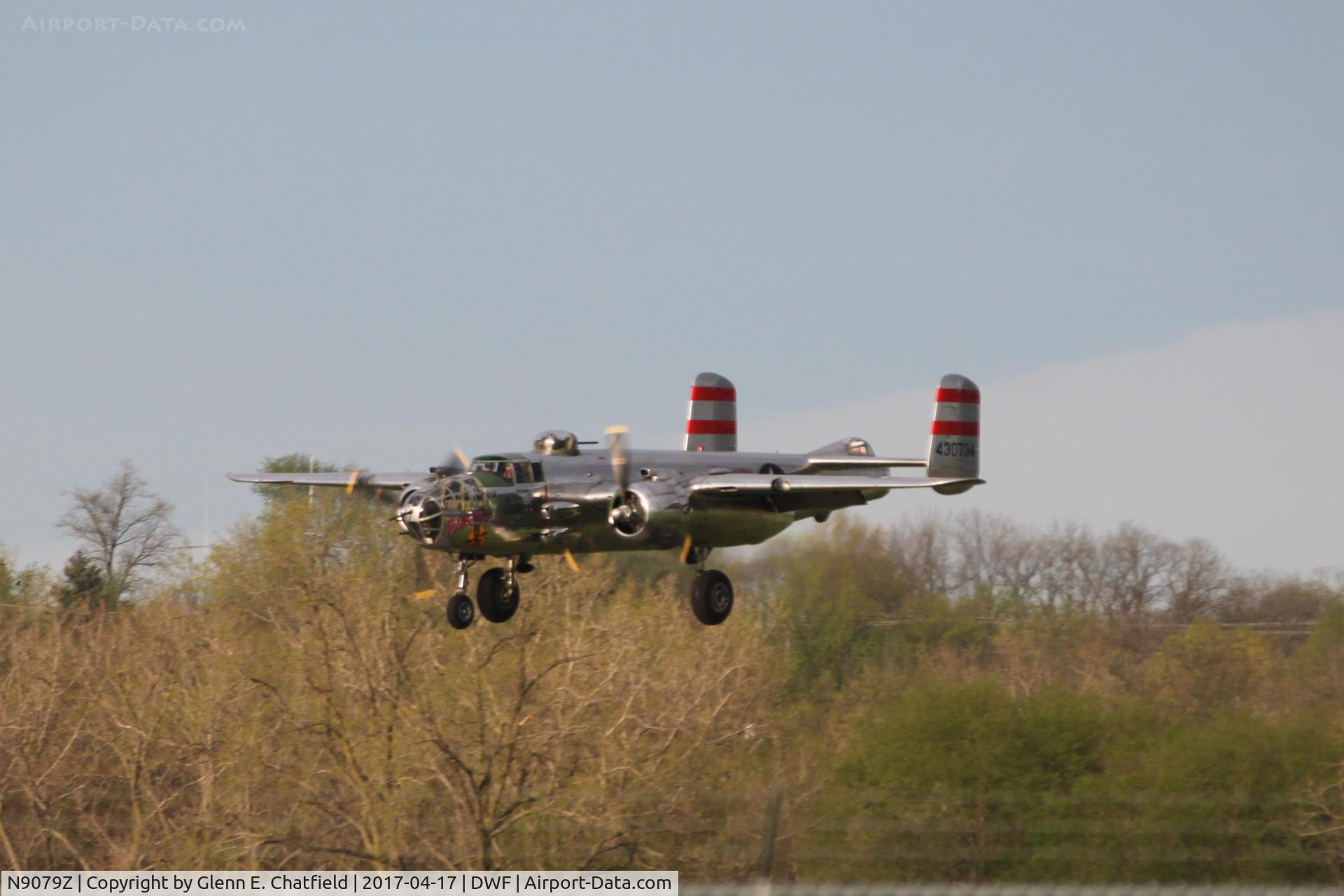 N9079Z, 1944 North American TB-25N Mitchell C/N 108-34009, 75th Anniversary of the Doolittle Tokyo raid at Wright Field, WPAFB, OH