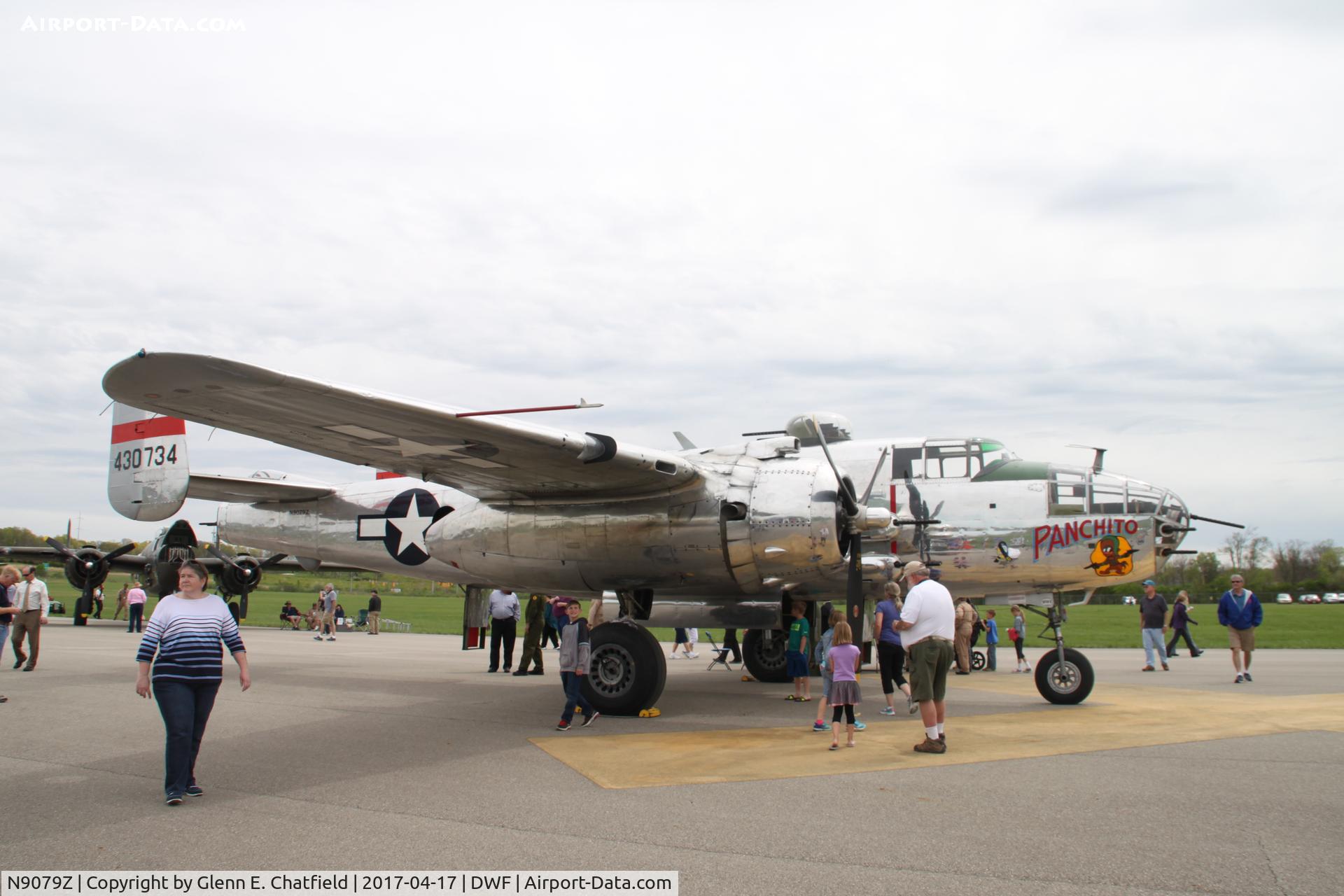 N9079Z, 1944 North American TB-25N Mitchell C/N 108-34009, 75th Anniversary of the Doolittle Tokyo raid at Wright Field, WPAFB, OH