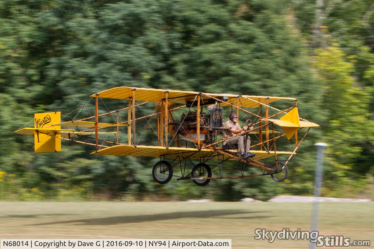 N68014, 1976 Palen 1911 Curtiss Model D C/N 1976, Rhinebeck