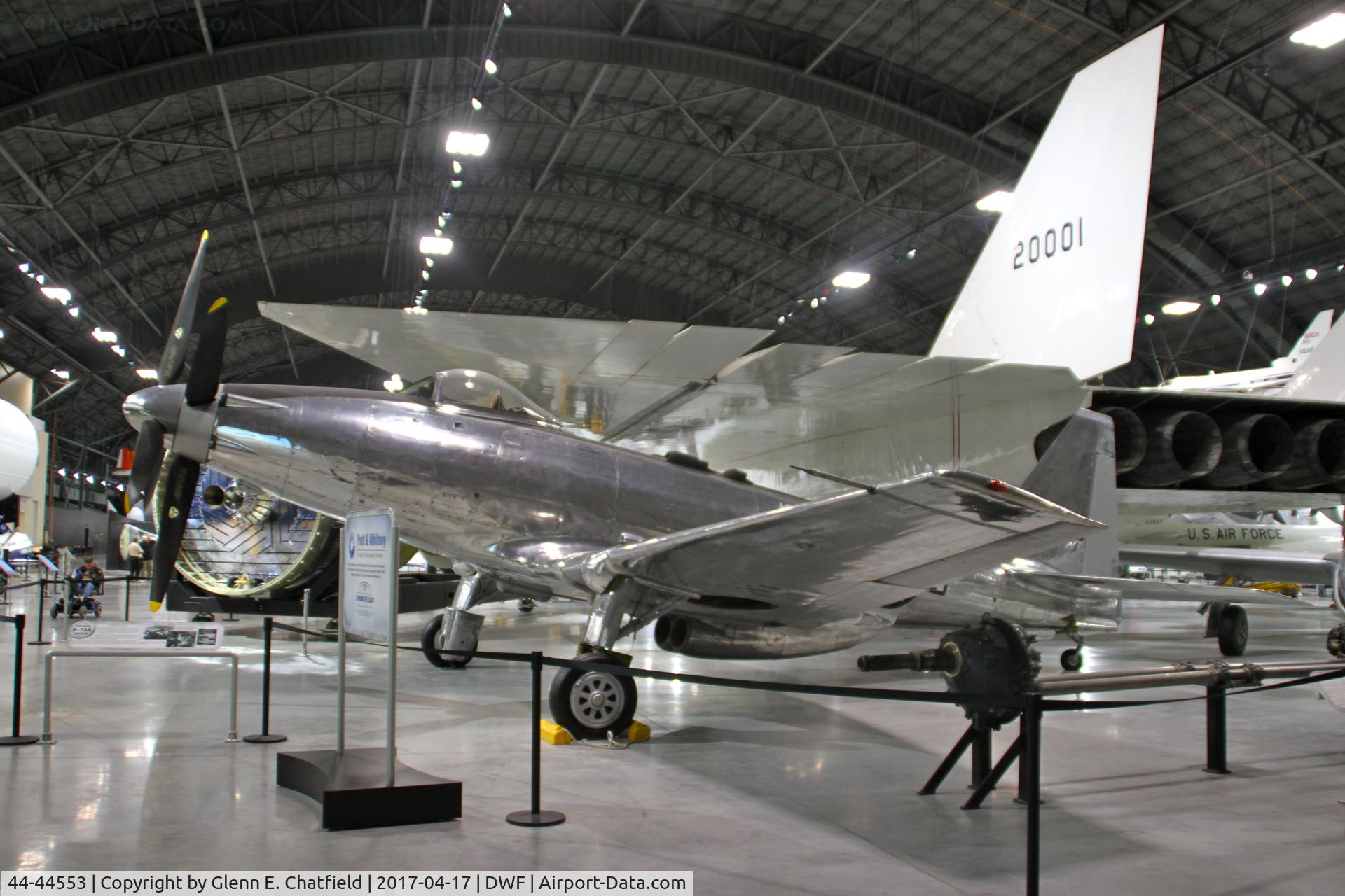 44-44553, 1944 Fisher P-75A Eagle C/N 5, NMUSAF