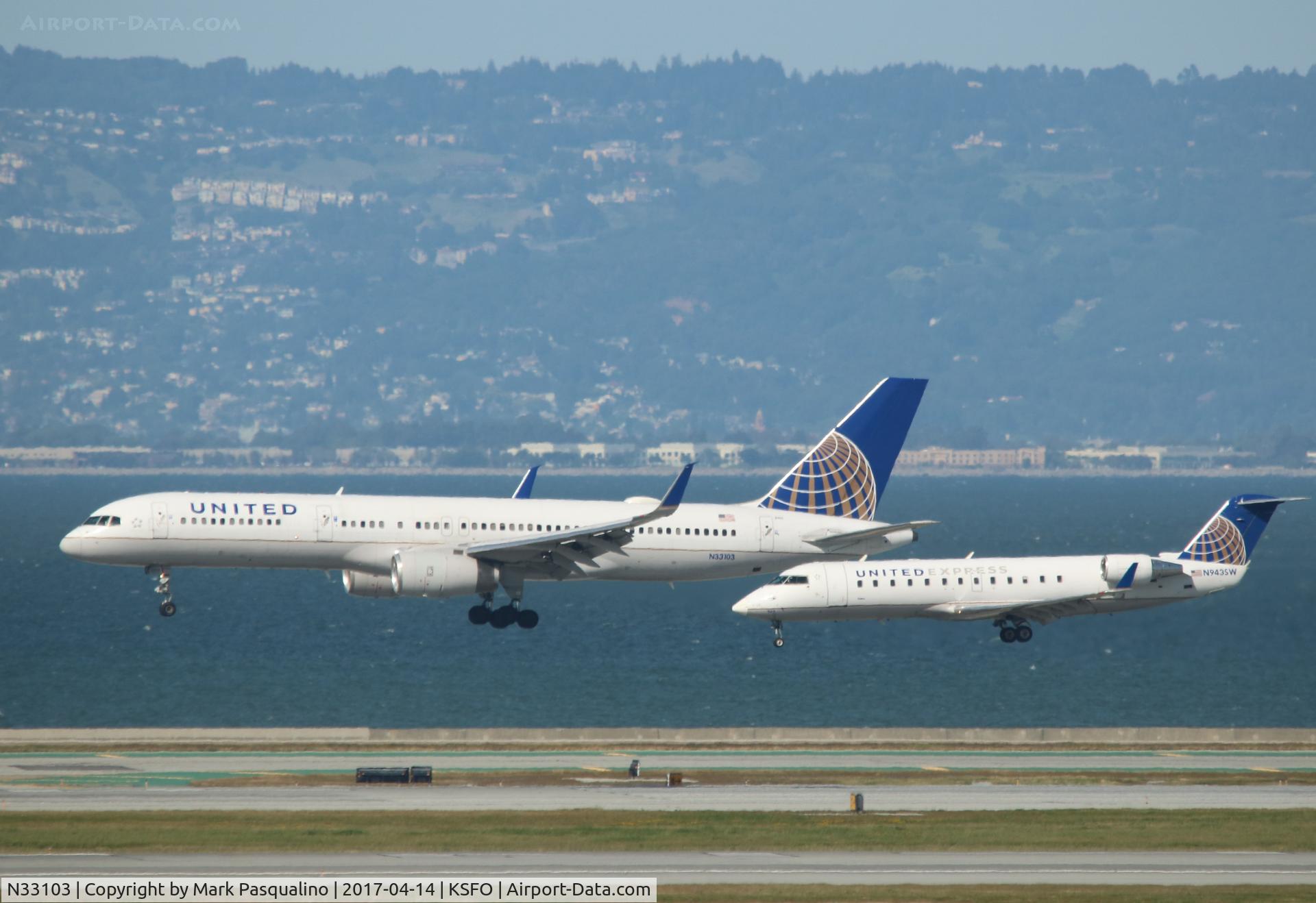 N33103, 1994 Boeing 757-224 C/N 27293, Boeing 757-200