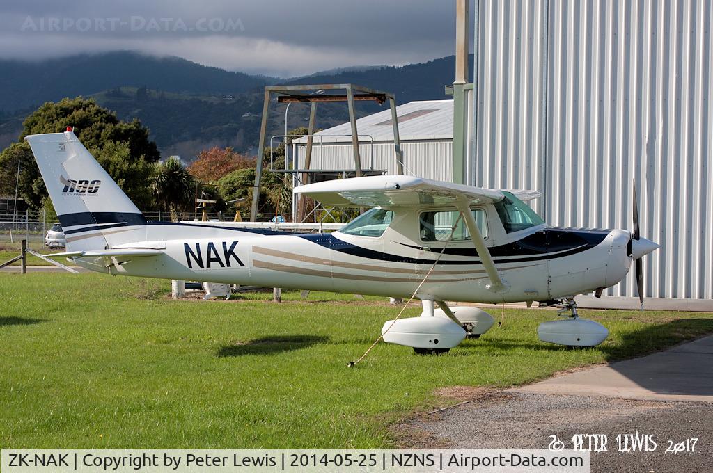 ZK-NAK, 1981 Cessna 152 II C/N 152-85059, Nelson Aviation College Ltd., Motueka