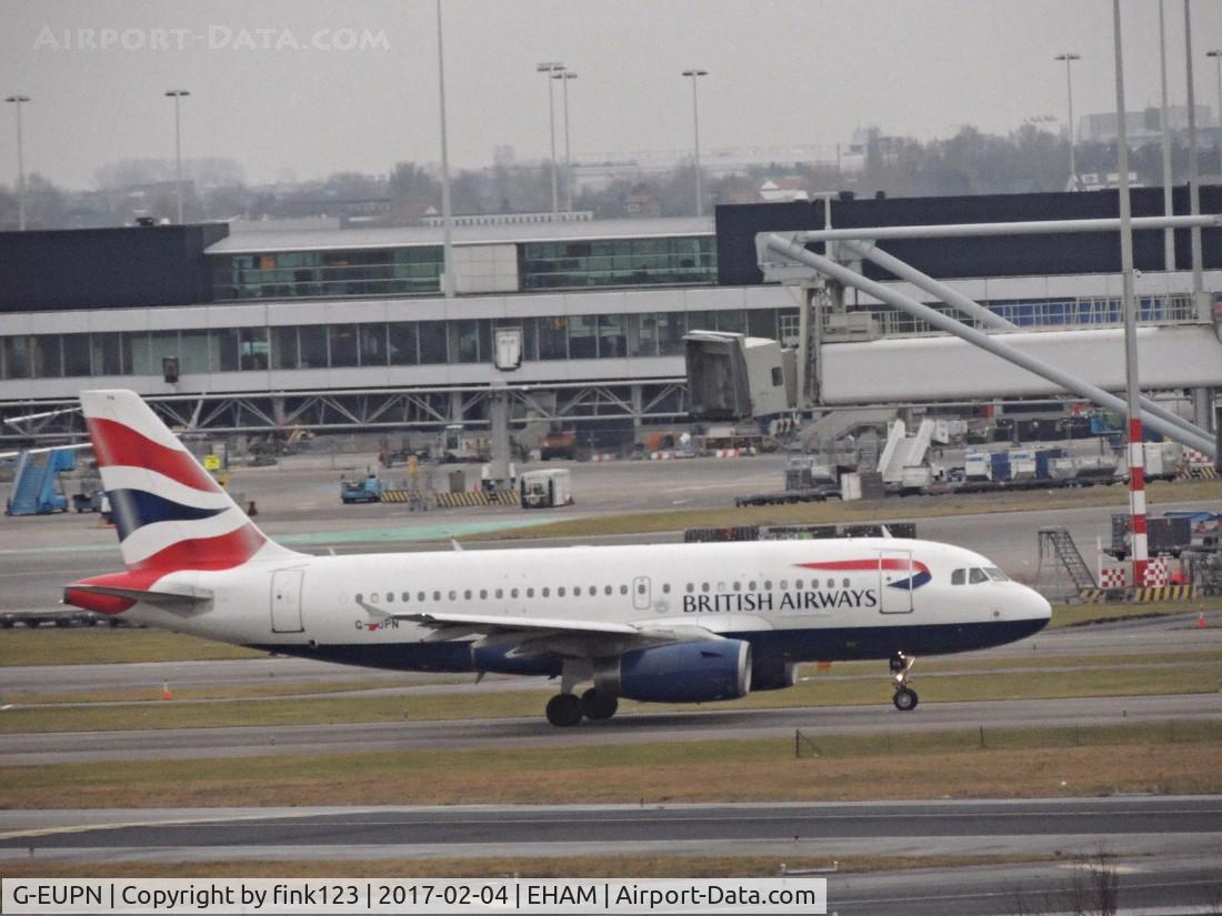 G-EUPN, 2000 Airbus A319-131 C/N 1261, BRITISH AIRWAYS taxing