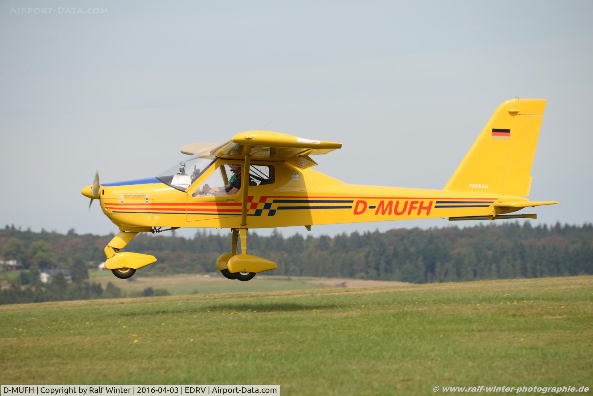 D-MUFH, 2006 Tecnam P-92 Echo C/N 367, Tecnam P-92 Echo - Aero-Club Idar-Oberstein - 367 - D-MUFH - 03.09.2016 - EDRV