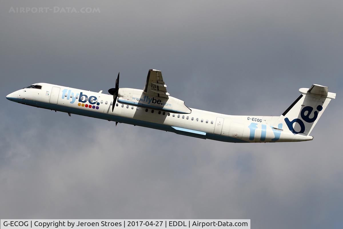 G-ECOG, 2008 De Havilland Canada DHC-8-402Q Dash 8 C/N 4220, eddl