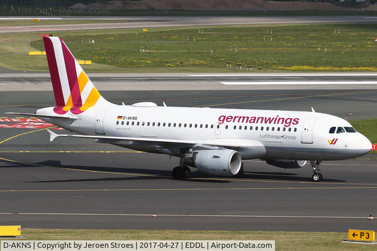 D-AKNS, 2000 Airbus A319-112 C/N 1277, eddl