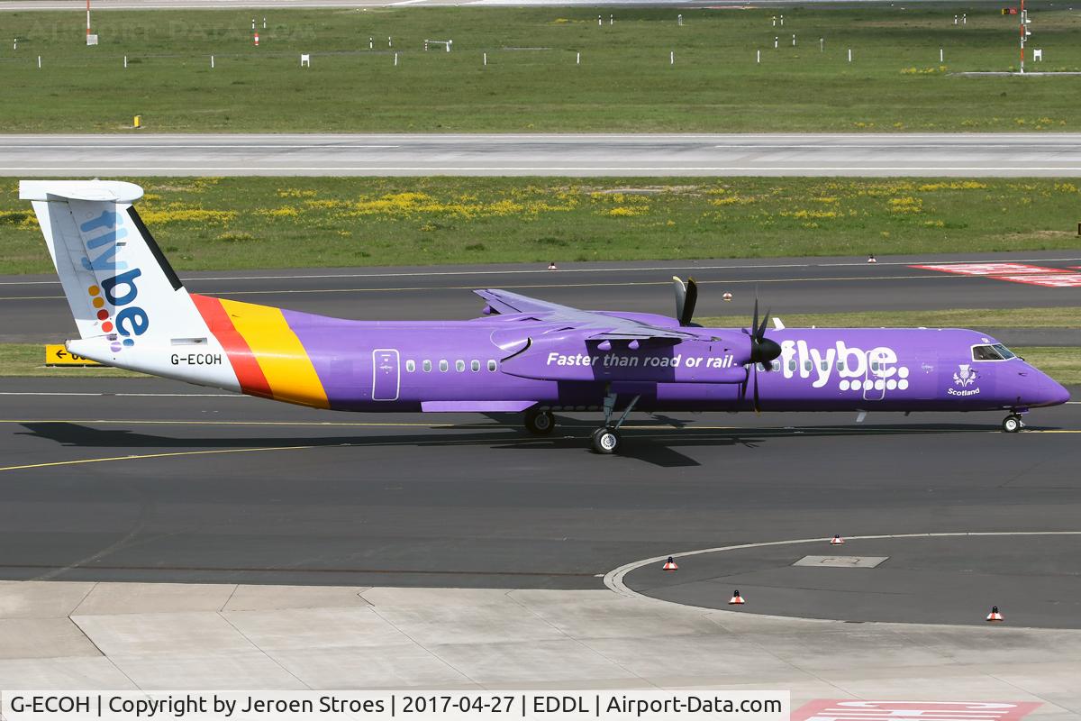 G-ECOH, 2008 De Havilland Canada DHC-8-402Q Dash 8 C/N 4221, eddl