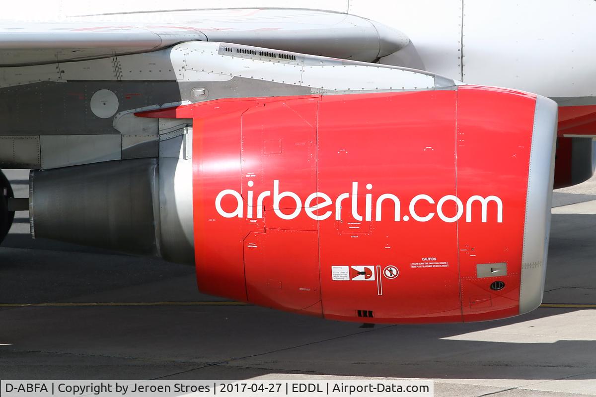 D-ABFA, 2009 Airbus A320-214 C/N 4101, eddl