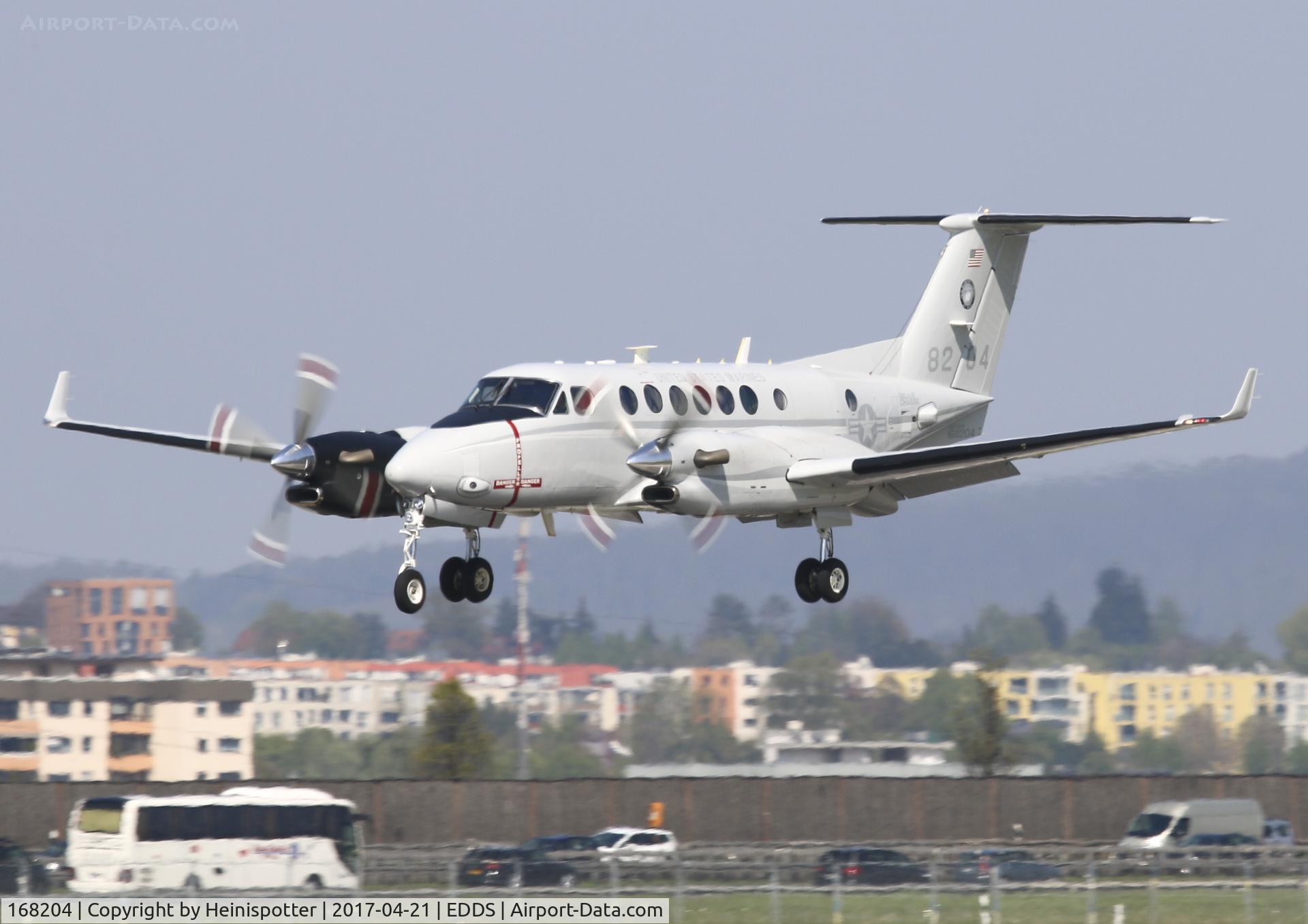 168204, Hawker Beechcraft UC-12W Huron C/N FM-27, 168204 at Stuttgart
