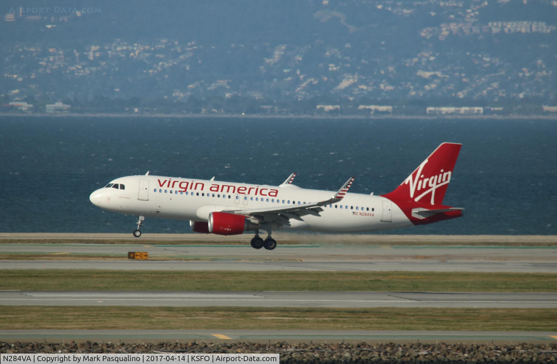 N284VA, 2015 Airbus A320-214 C/N 6835, Airbus A320