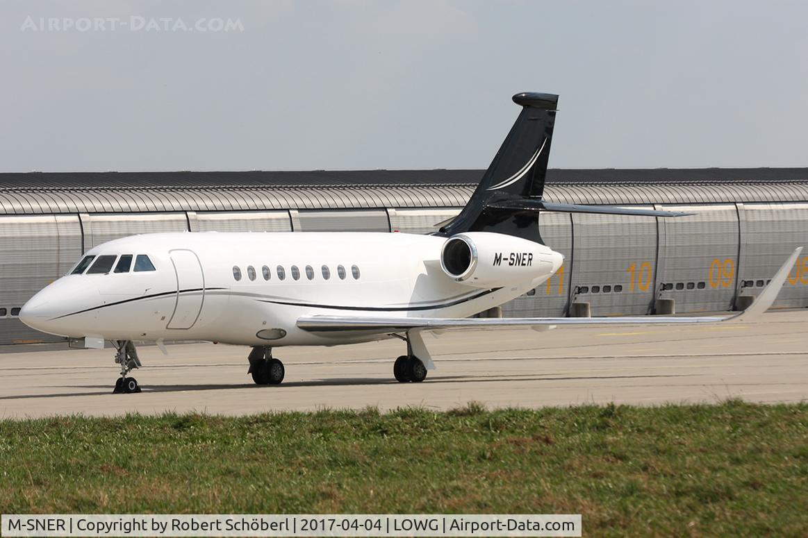 M-SNER, 2006 Dassault Falcon 2000EX C/N 95, M-SNER @ LOWG