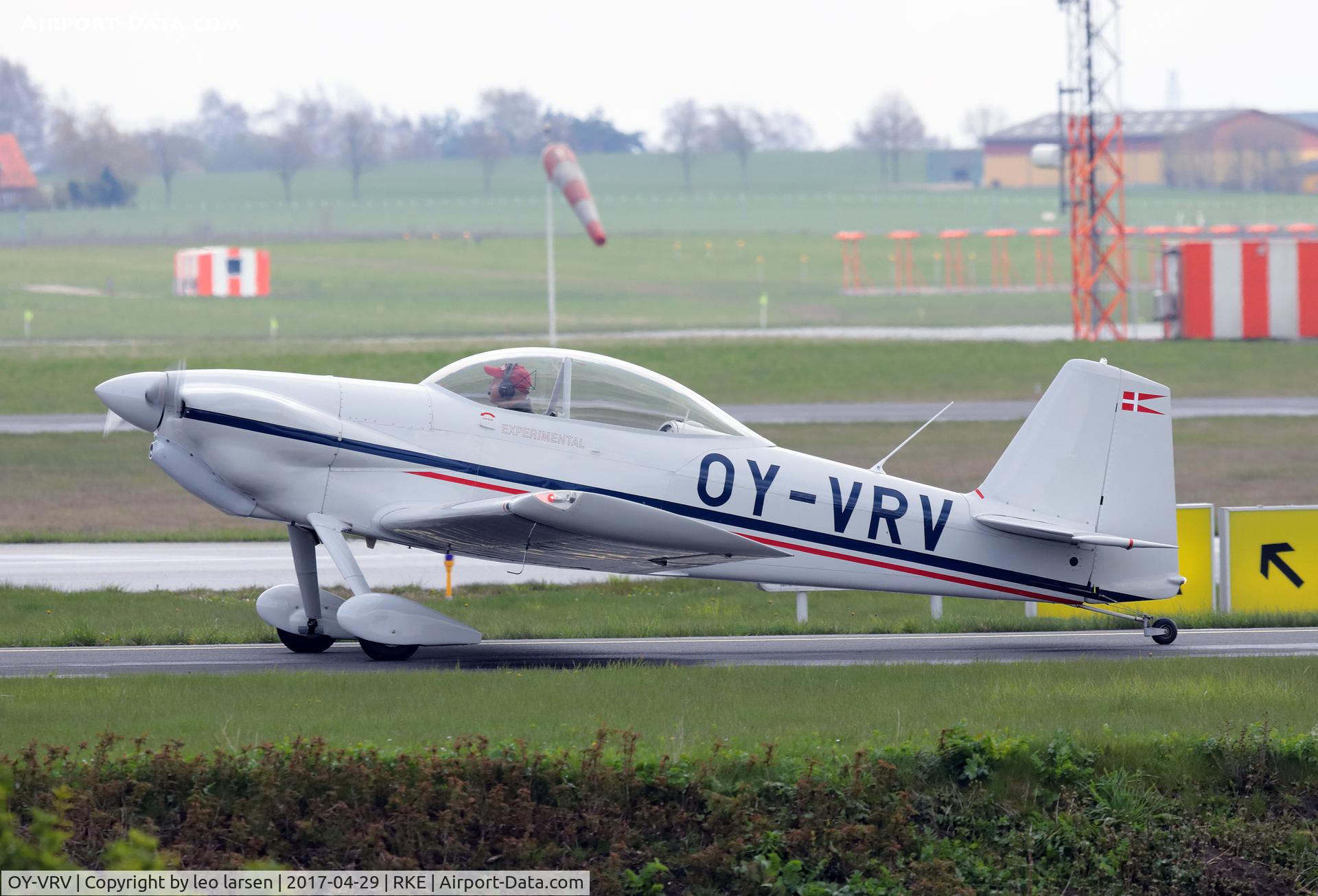 OY-VRV, 2003 Vans RV-4 C/N 9505-4017, Roskilde 29.4.2017