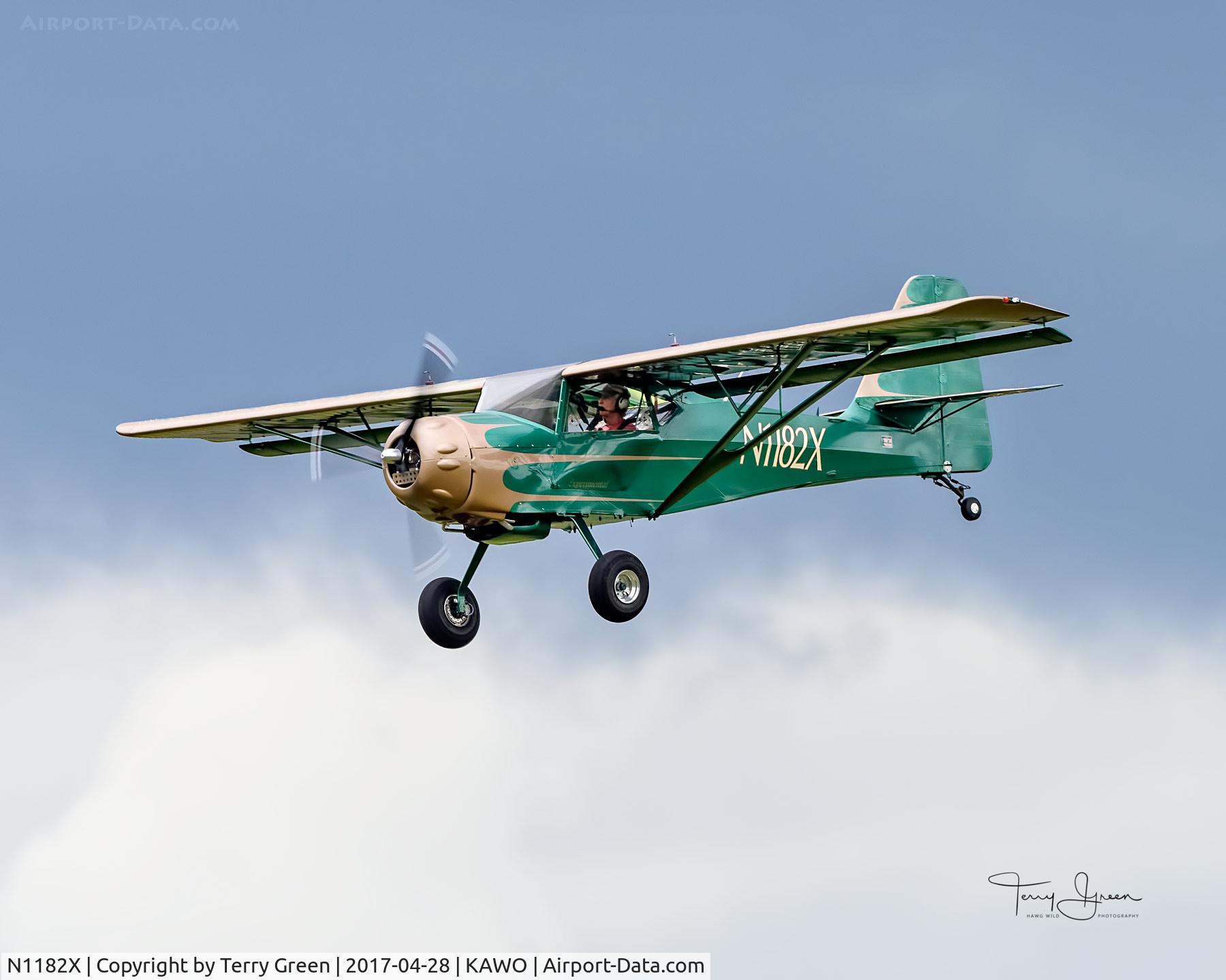 N1182X, 1999 Skystar Kitfox Series 5 C/N ICS131, KAWO