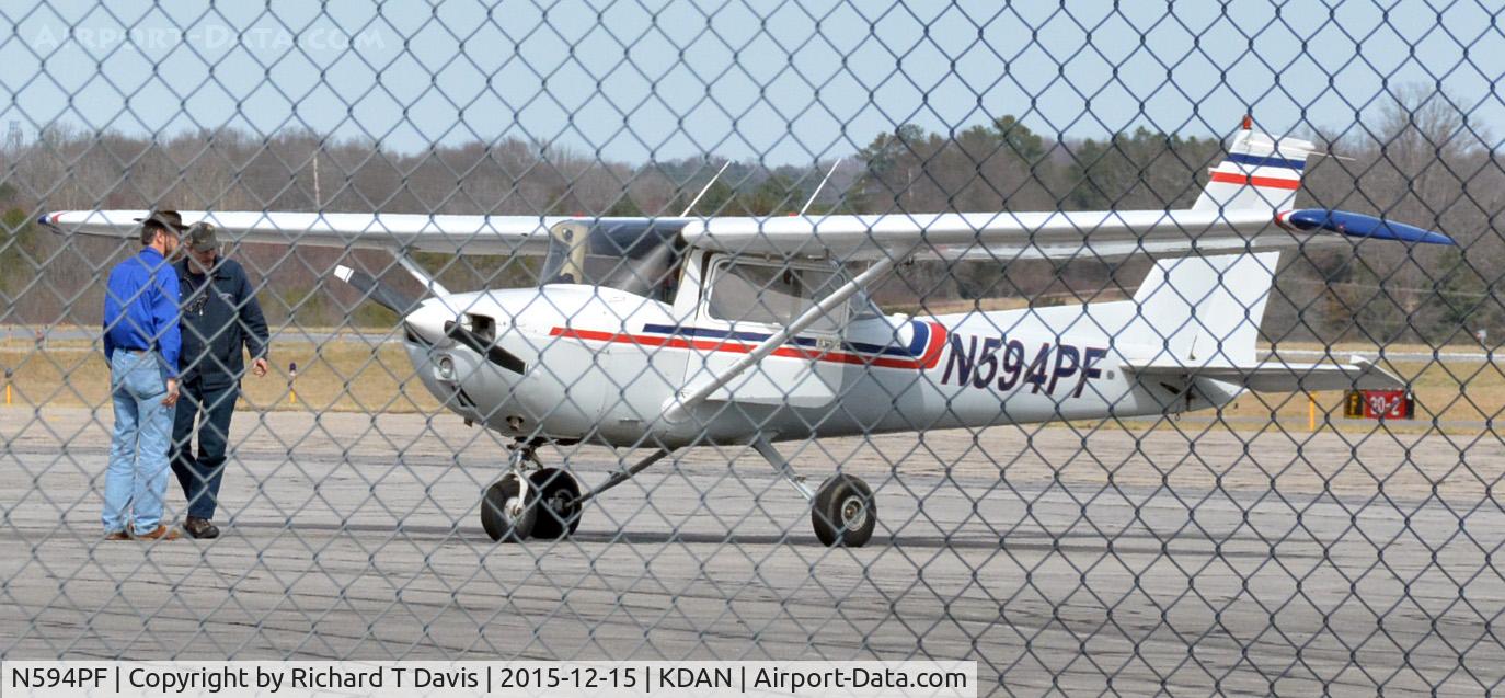 N594PF, 1974 Cessna 150M C/N 15076042, 1974 Cessna 150M in Danville Va.