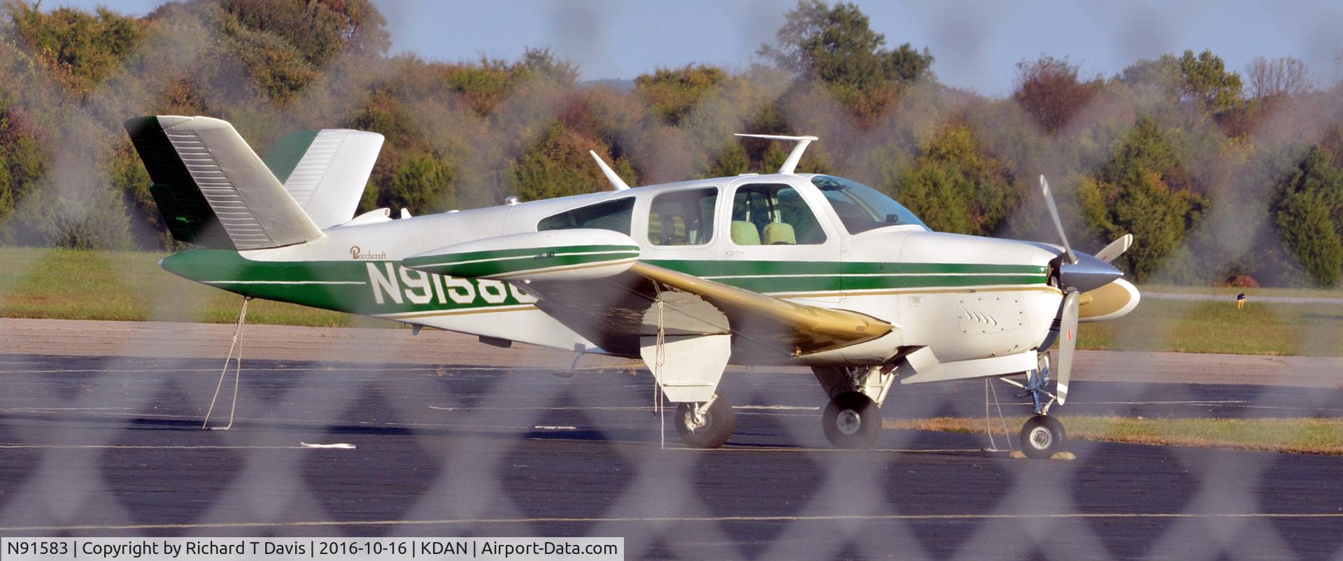 N91583, 1973 Cessna 172M C/N 17261503, In Danville Va