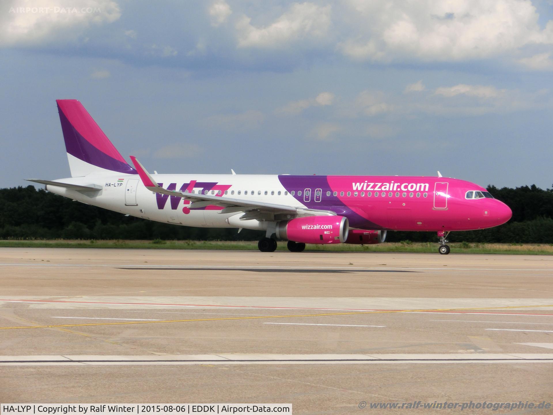 HA-LYP, 2015 Airbus A320-232 C/N 6589, Airbus A320-232 - W6 WZZ Wizz Air - 6589 - HA-LYP - 06.08.2015 - CGN