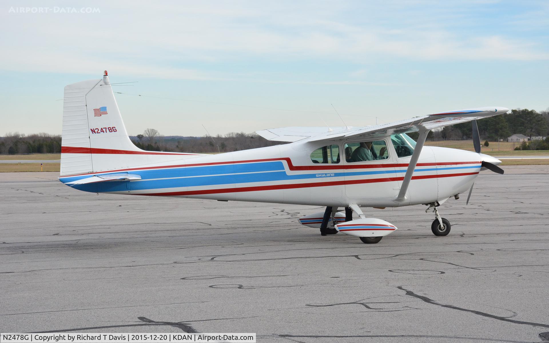 N2478G, 1959 Cessna 182B Skylane C/N 51778, 1959 Cessna 182B Skylane in Danville Va.
