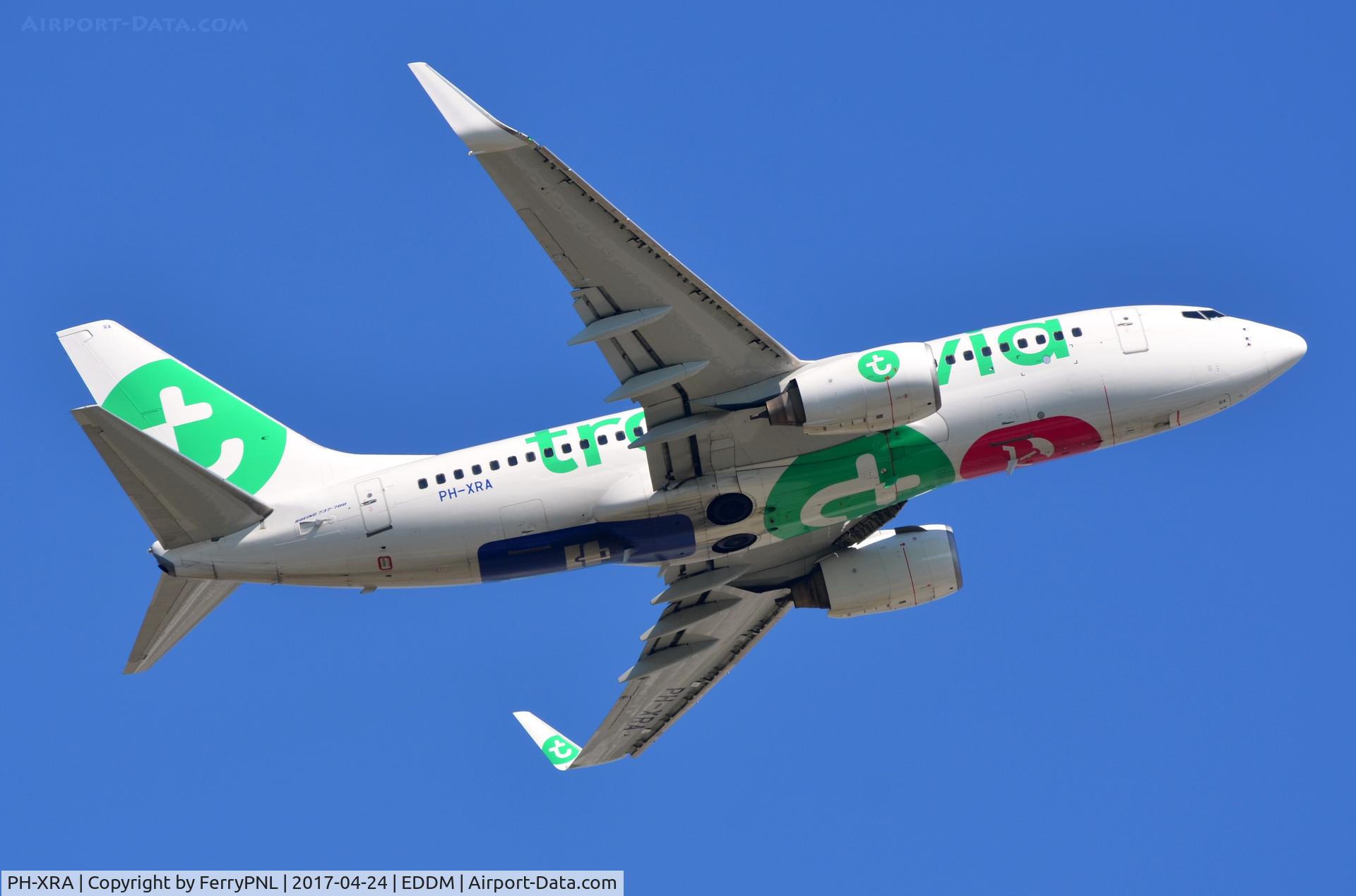 PH-XRA, 2001 Boeing 737-7K2 C/N 30784, Transavia B737 departing MUC