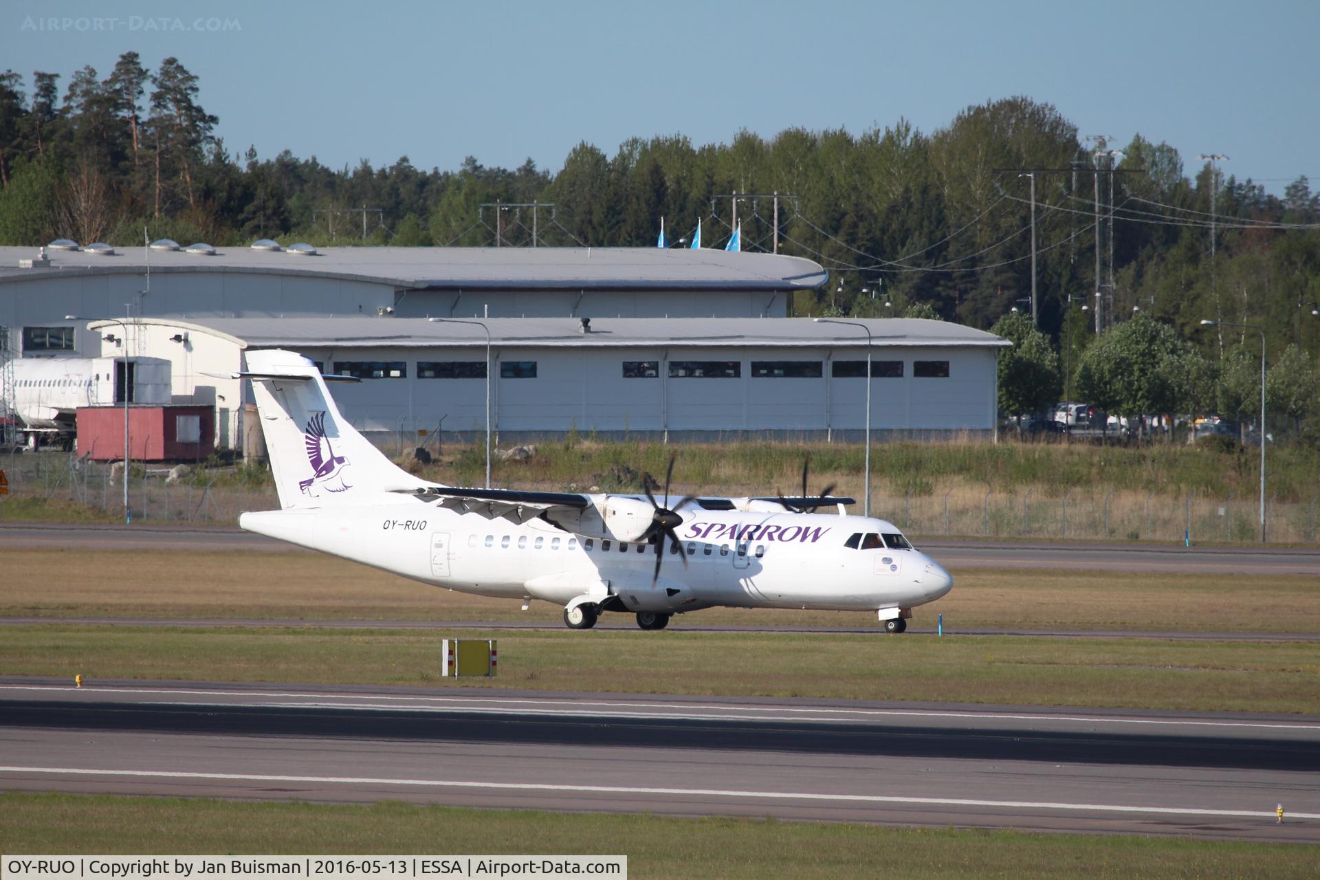 OY-RUO, 1996 ATR 42-500 C/N 514, Sparrow Aviation