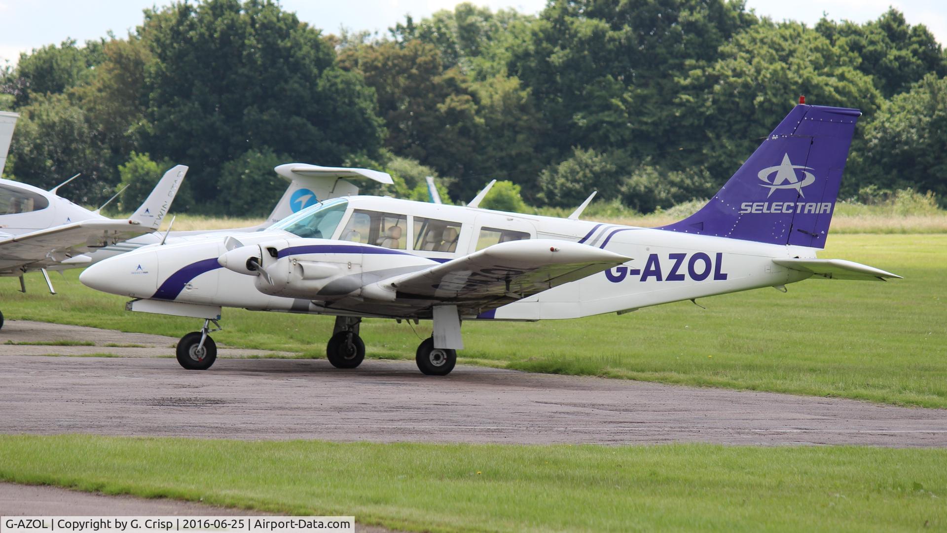 G-AZOL, 1971 Piper PA-34-200 Seneca C/N 34-7250075, Stapleford Aerodrome, UK