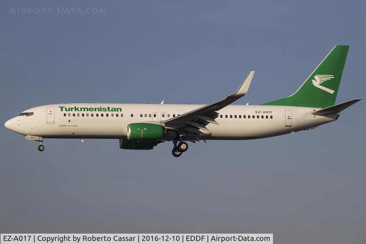 EZ-A017, 2013 Boeing 737-82K C/N 43863, Frankfurt 2016
