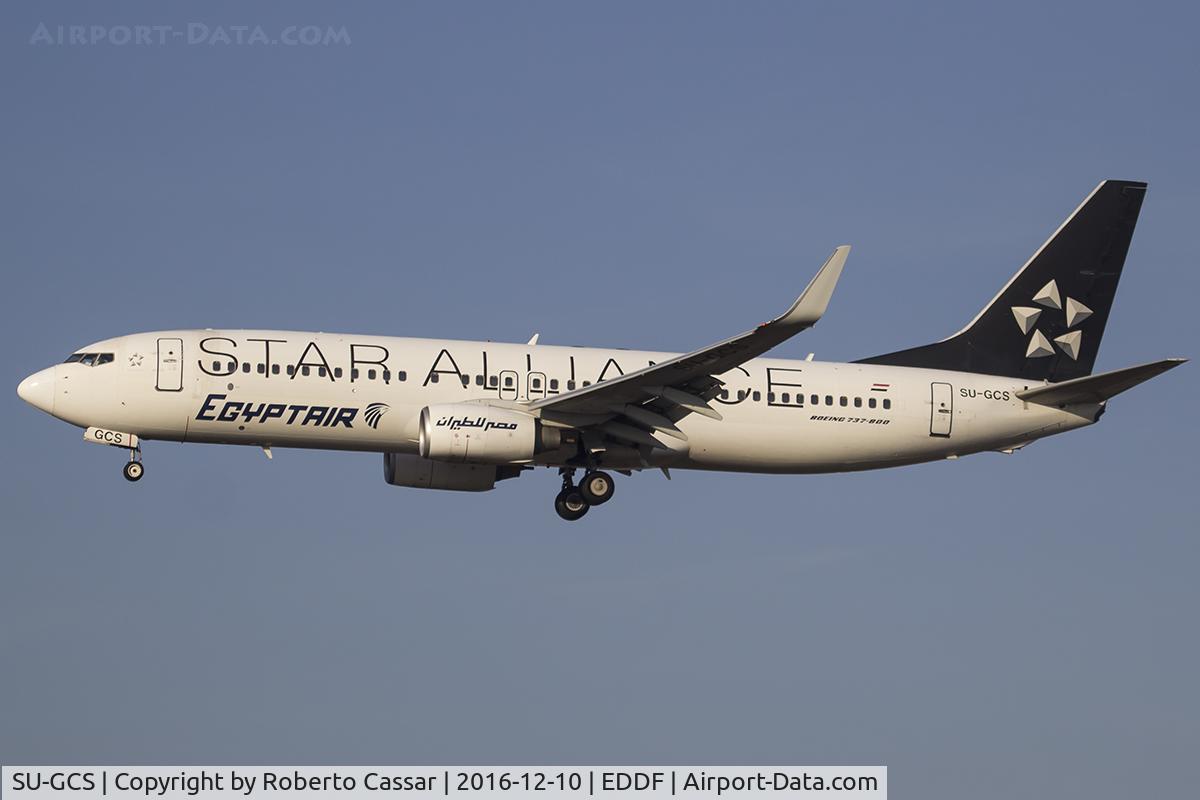 SU-GCS, 2008 Boeing 737-866 C/N 35563, Frankfurt 2016