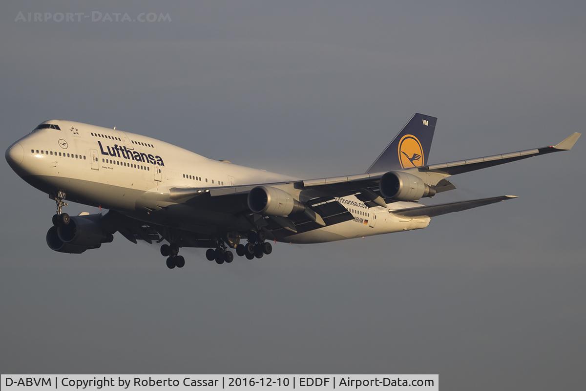 D-ABVM, 1998 Boeing 747-430 C/N 29101, Frankfurt 2016