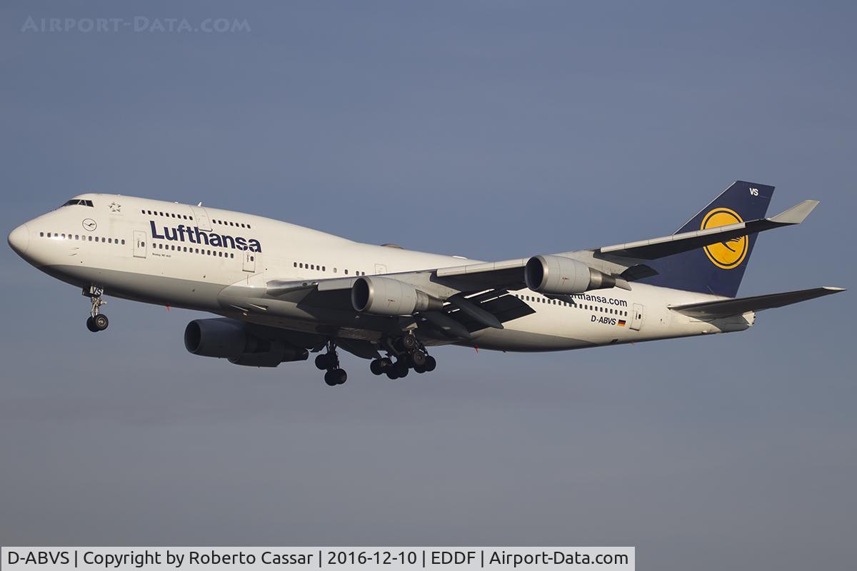 D-ABVS, 1997 Boeing 747-430 C/N 28286, Frankfurt 2016