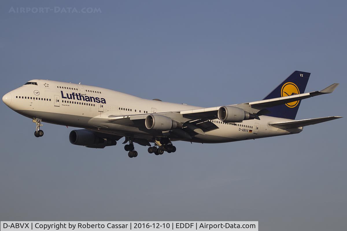 D-ABVX, 1999 Boeing 747-430 C/N 29868, Frankfurt 2016