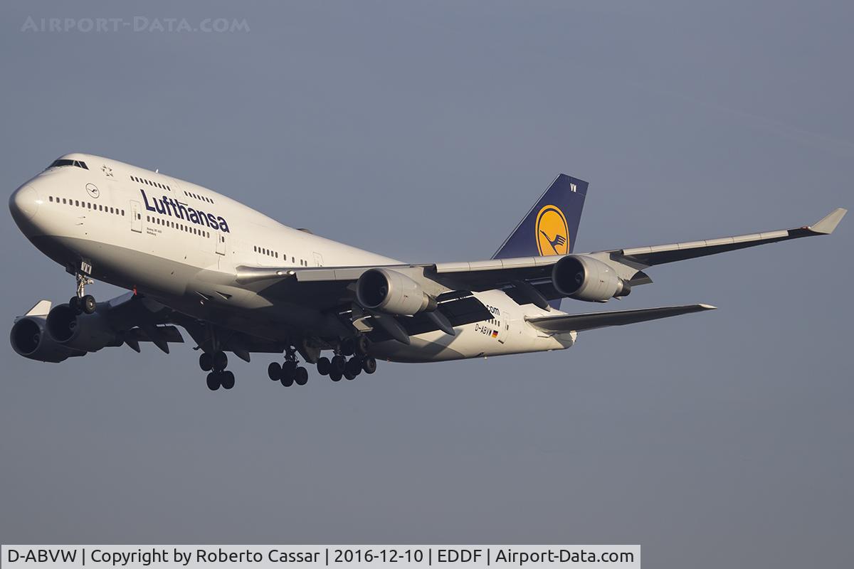D-ABVW, 1999 Boeing 747-430 C/N 29493, Frankfurt 2016