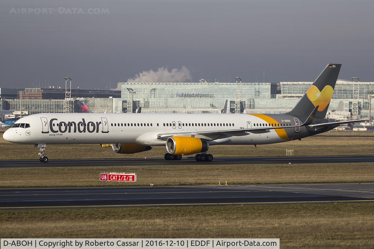 D-ABOH, 1999 Boeing 757-330 C/N 30030, Frankfurt 2016
