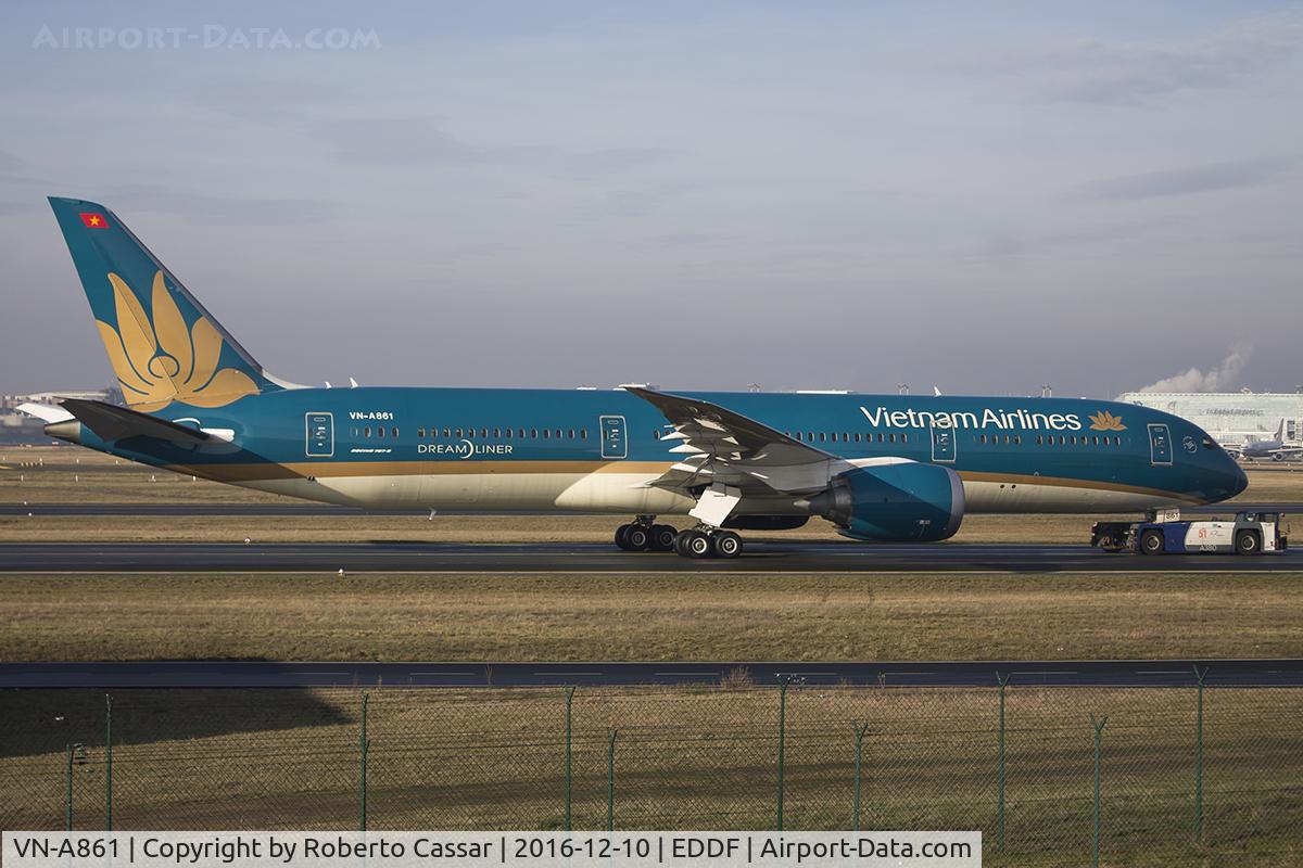 VN-A861, 2015 Boeing 787-9 Dreamliner C/N 35151, Frankfurt 2016