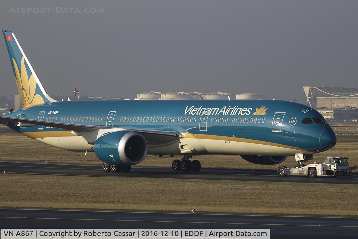 VN-A867, 2016 Boeing 787-9 Dreamliner Dreamliner C/N 39287, Frankfurt 2016