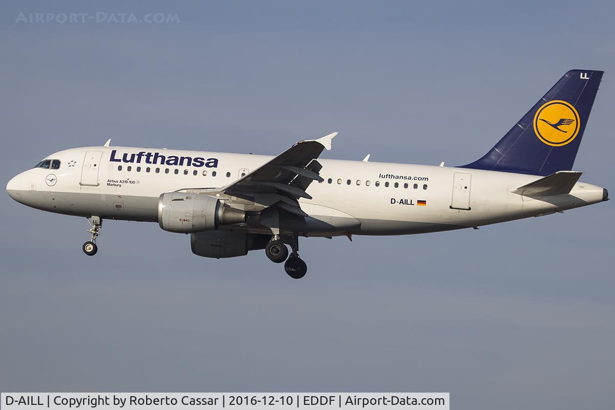 D-AILL, 1997 Airbus A319-114 C/N 689, Frankfurt 2016