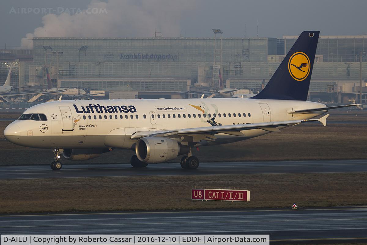 D-AILU, 1997 Airbus A319-114 C/N 744, Frankfurt 2016