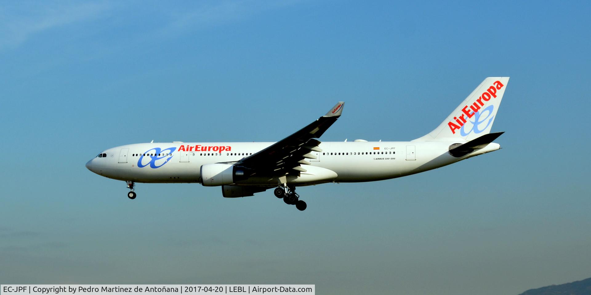 EC-JPF, 2006 Airbus A330-202 C/N 733, El Prat  -  Barcelona  -  España