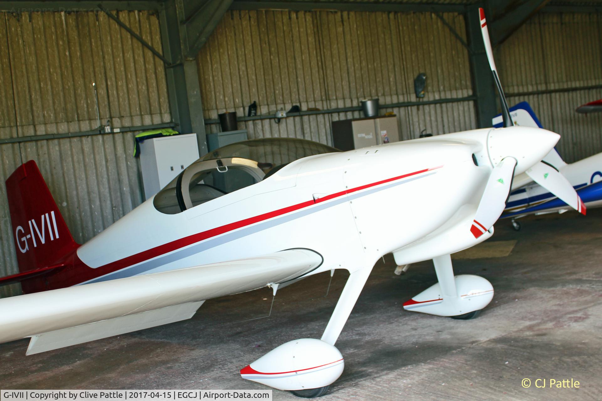 G-IVII, 2004 Vans RV-7 C/N PFA 323-14222, Hangared at Sherburn EGCJ