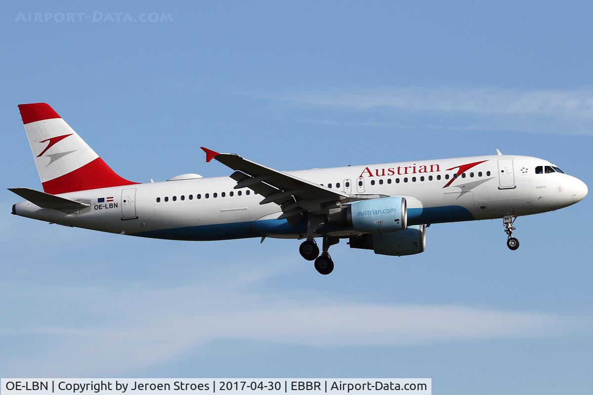 OE-LBN, 1997 Airbus A320-214 C/N 768, ebbr