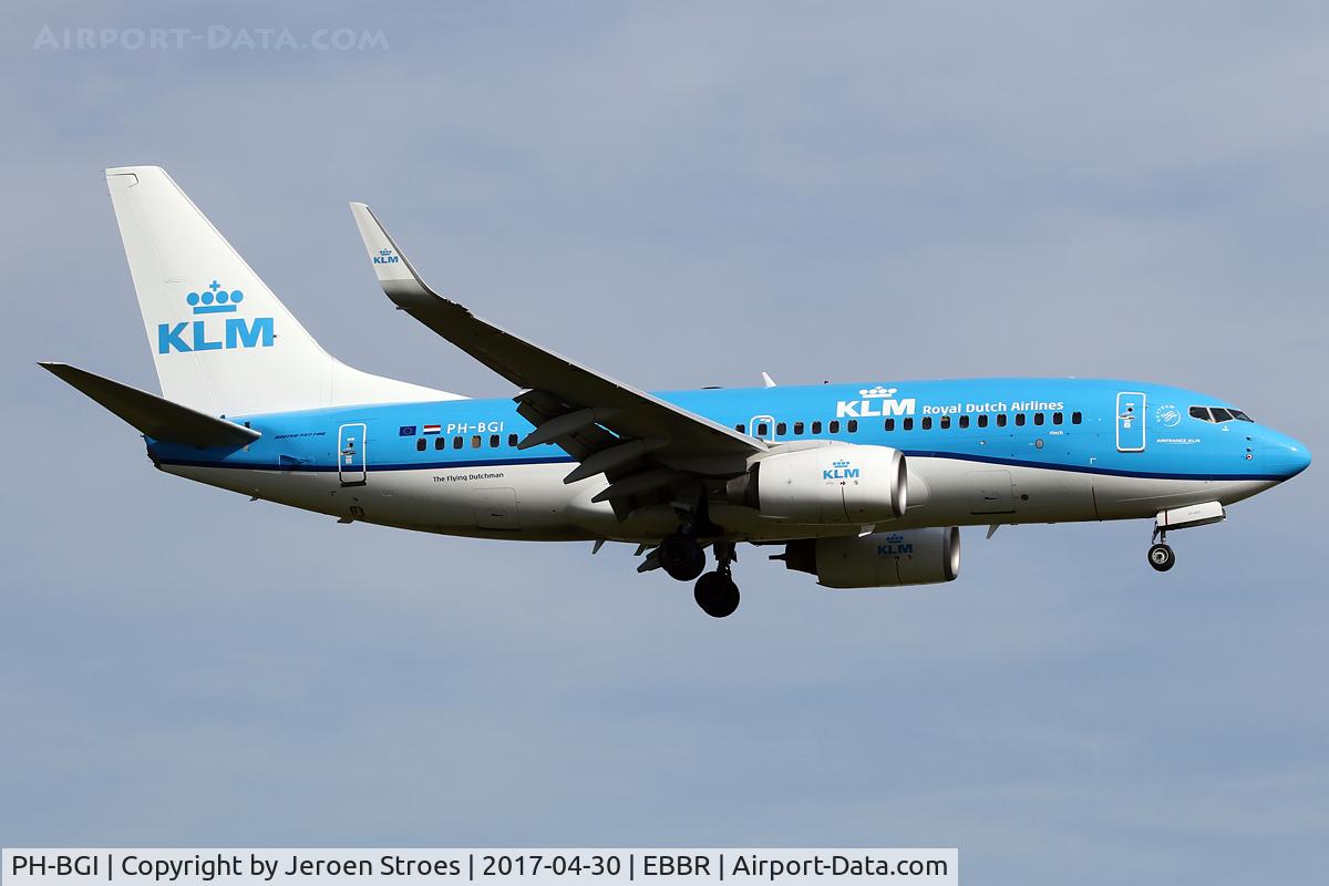 PH-BGI, 2010 Boeing 737-7K2 C/N 30364, EBBR
