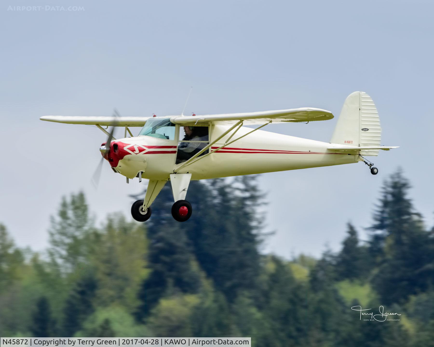 N45872, 1946 Luscombe 8A C/N 2399, KAWO