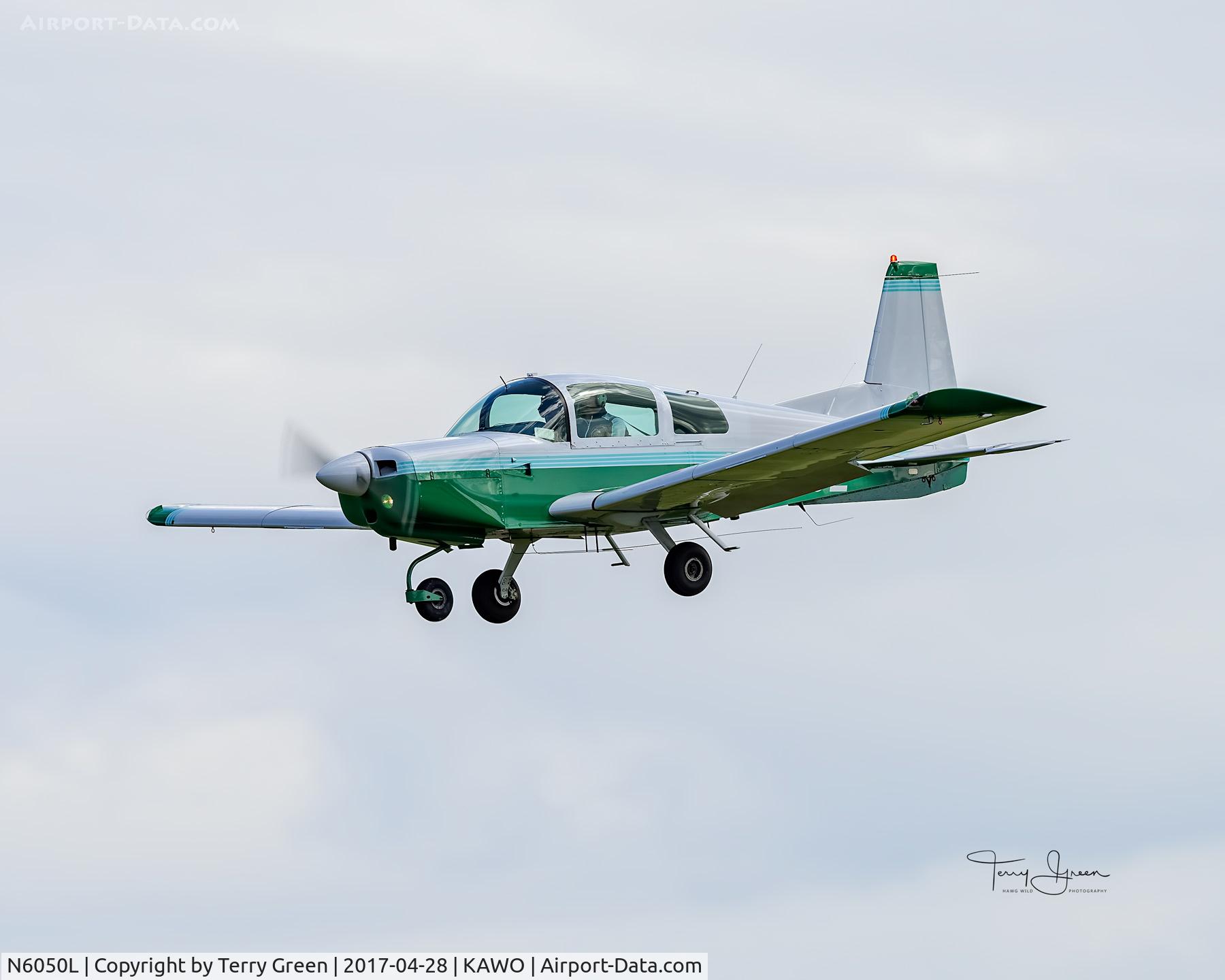 N6050L, 1972 American AA-5 C/N AA5-0150, KAWO