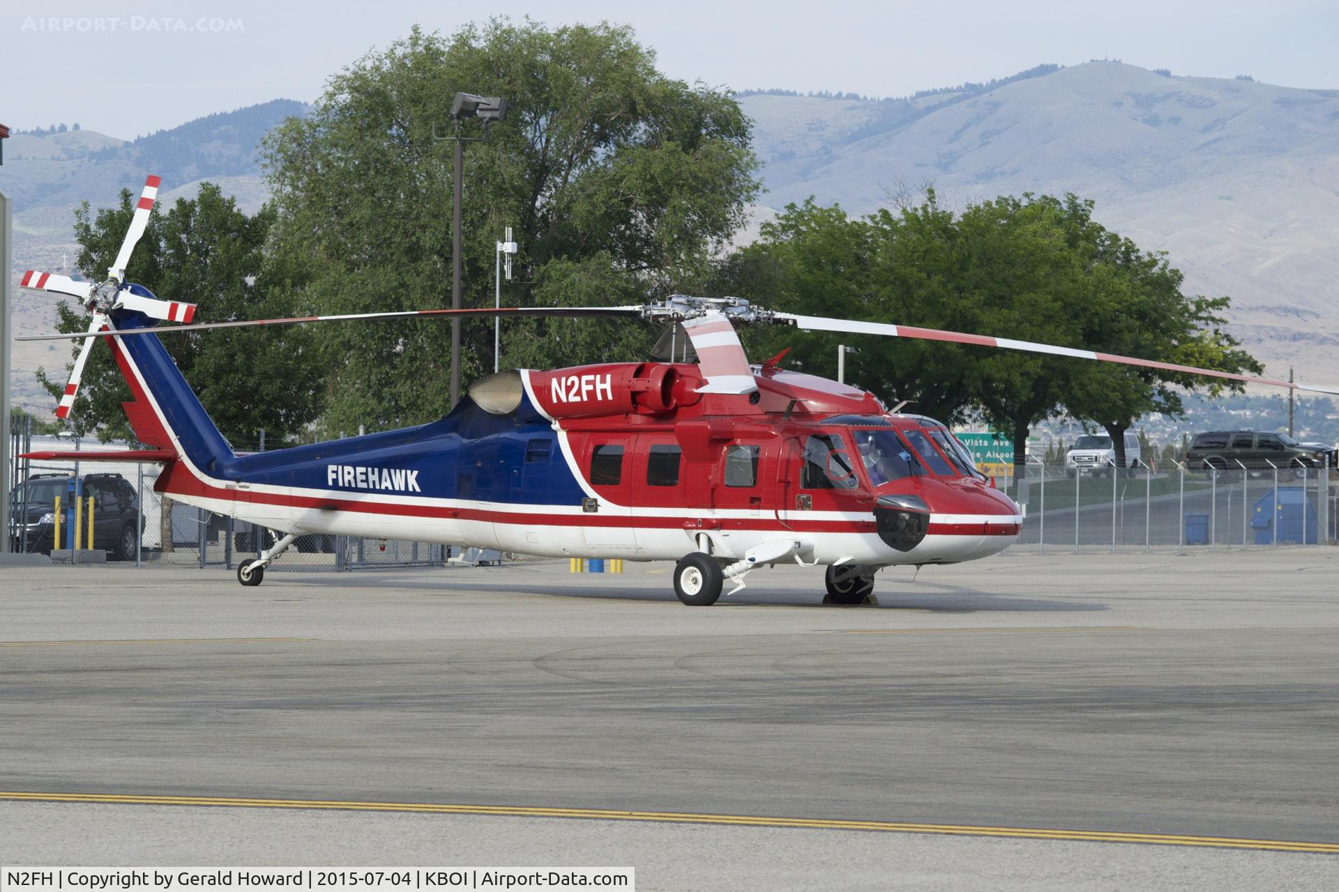 N2FH, 1986 Sikorsky S-70C C/N 701029, Parked on Firehawk ramp.